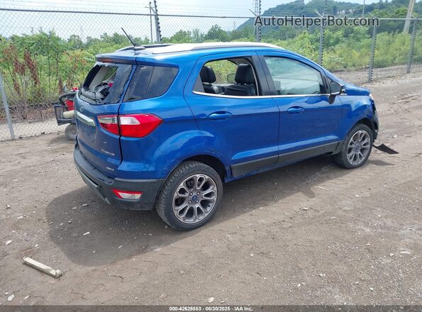 MAJ6S3KL2LC313847 2020 FORD ECOSPORT Blue Задня права чверть