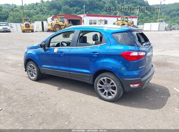 MAJ6S3KL2LC313847 2020 FORD ECOSPORT Blue Задня ліва чверть