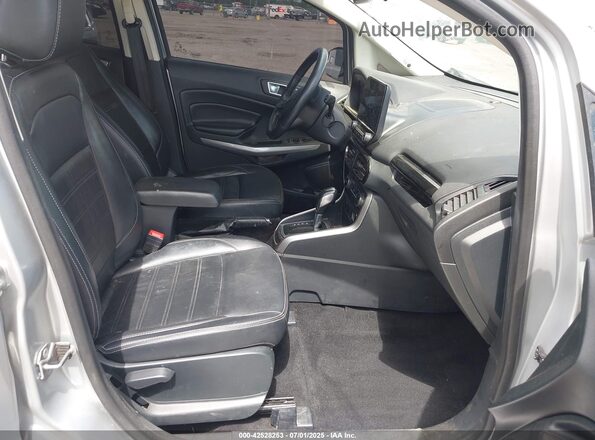 MAJ6S3KL5LC351492 2020 FORD ECOSPORT Silver Вид салону спереду