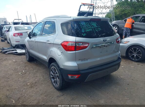 MAJ6S3KL5MC403107 2021 FORD ECOSPORT Silver Rear left