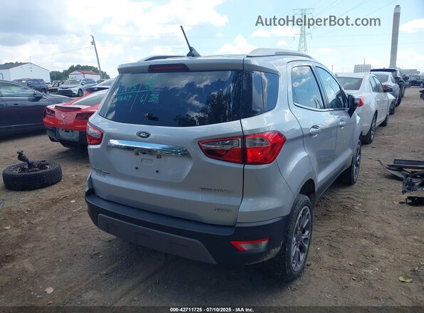 MAJ6S3KL5MC403107 2021 FORD ECOSPORT Silver Rear right