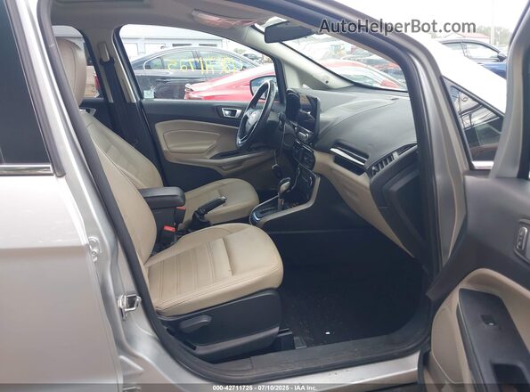 MAJ6S3KL5MC403107 2021 FORD ECOSPORT Silver Front interior view