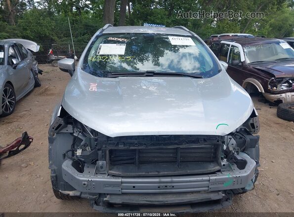 MAJ6S3KL5MC403107 2021 FORD ECOSPORT Silver Instrument cluster view