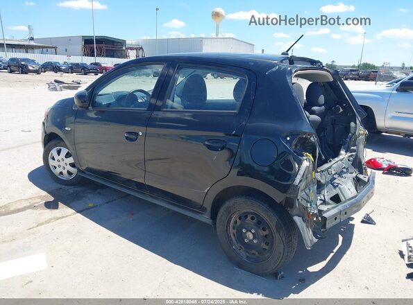 ML32A3HJ9JH013582 2018 MITSUBISHI MIRAGE Black Trasero izquierdo