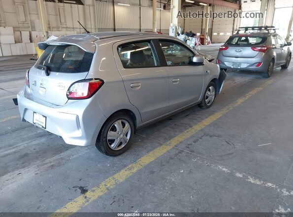 ML32AUHJ4MH007618 2021 MITSUBISHI MIRAGE Silver Հետևի աջ