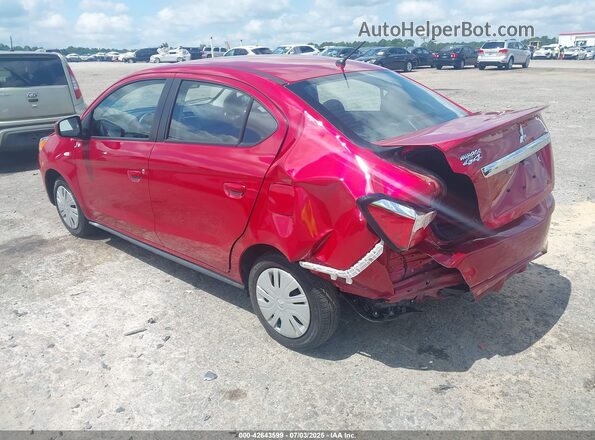ML32FUFJXPHF03468 2023 MITSUBISHI MIRAGE Red Trasero izquierdo
