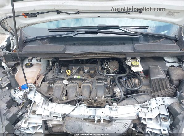 NM0LS7E25M1484951 2021 FORD TRANSIT CONNECT Белый Вид сзади