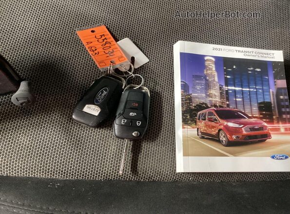 NM0LS7E2XM1496416 2021 FORD TRANSIT CONNECT  Вид задней части салона