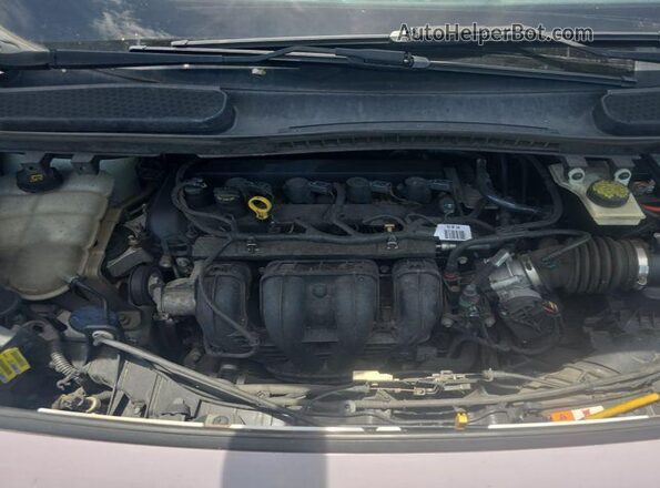NM0LS7E71G1264447 2016 FORD TRANSIT CONNECT White Widok komory silnika
