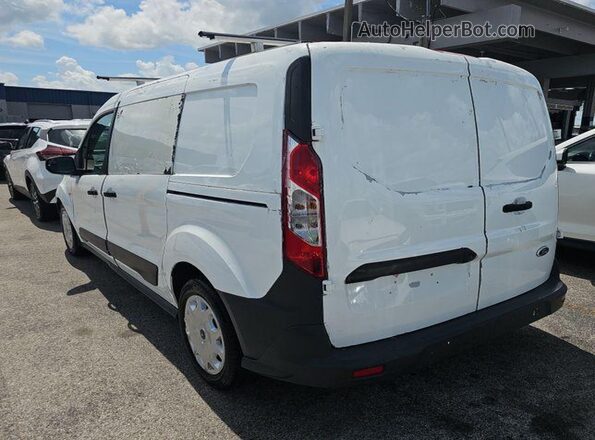 NM0LS7E71G1264447 2016 FORD TRANSIT CONNECT White Widok zestawu wskaźników