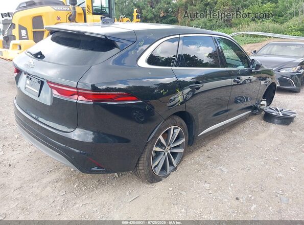 SADCT2EXXSA748908 2025 JAGUAR F-PACE Black Հետևի աջ