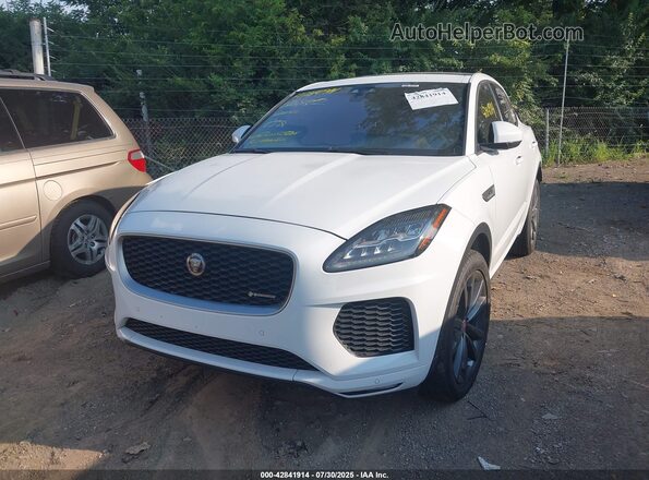 SADFM2GX2L1013655 2020 JAGUAR E-PACE White Передня ліва чверть