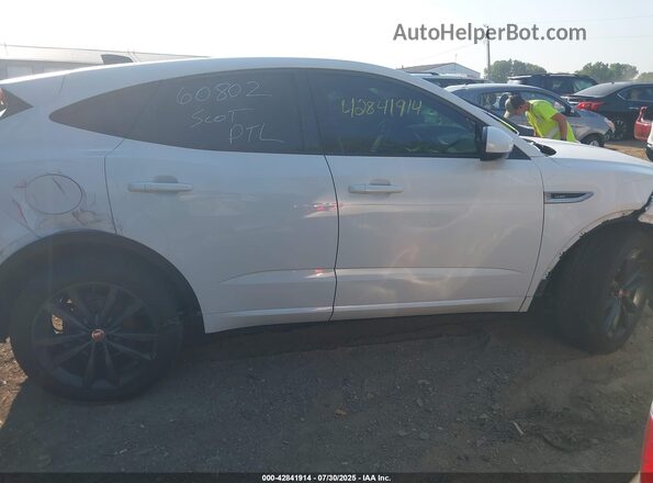 SADFM2GX2L1013655 2020 JAGUAR E-PACE White Вид щитка приладів