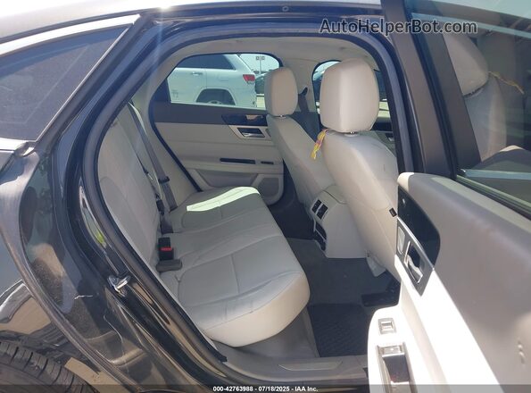 SAJBD4FX1JCY56501 2018 JAGUAR XF Black Vista de la etiqueta del VIN