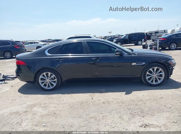 SAJBD4FX1JCY56501 2018 JAGUAR XF Black Vista interior trasera