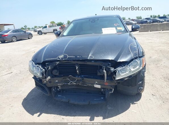 SAJBD4FX1JCY56501 2018 JAGUAR XF Black Vista del cuadro de instrumentos