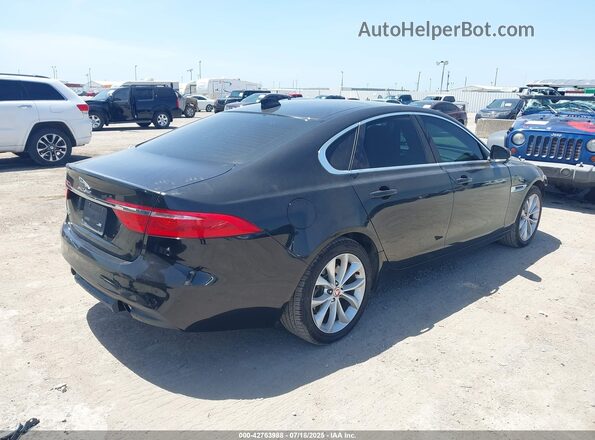 SAJBD4FX1JCY56501 2018 JAGUAR XF Black Trasero derecho