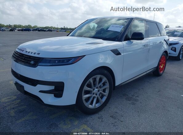 SAL1P9EU0SA454870 2025 LAND ROVER RANGE ROVER SPORT Белый Передняя левая четверть