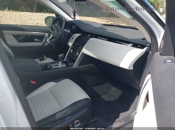 SALCL2FX2MH887329 2021 LAND ROVER DISCOVERY SPORT White წინა სალონის ხედი