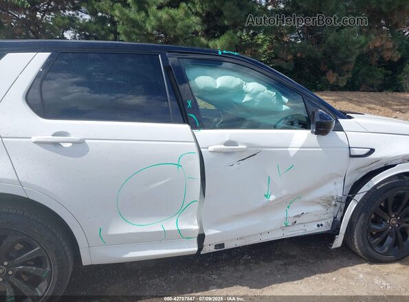 SALCL2FX2MH887329 2021 LAND ROVER DISCOVERY SPORT White უკანა სალონის ხედი