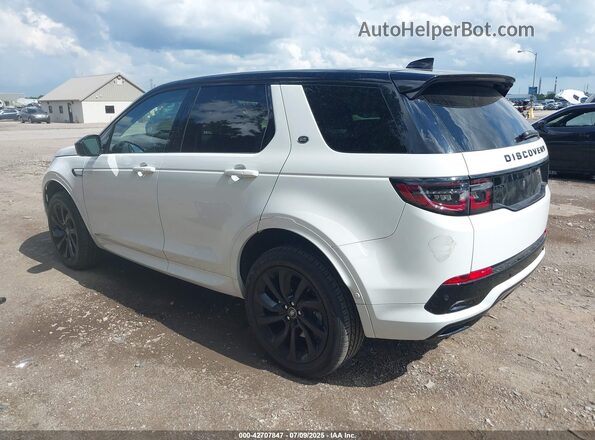 SALCL2FX2MH887329 2021 LAND ROVER DISCOVERY SPORT White უკანა მარცხენა