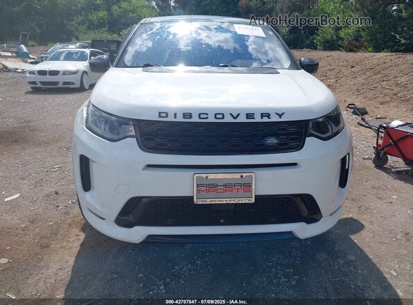 SALCL2FX2MH887329 2021 LAND ROVER DISCOVERY SPORT White ხელსაწყოთა პანელის ხედი