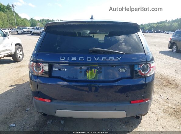 SALCR2BG3GH550693 2016 LAND ROVER DISCOVERY SPORT Blue 