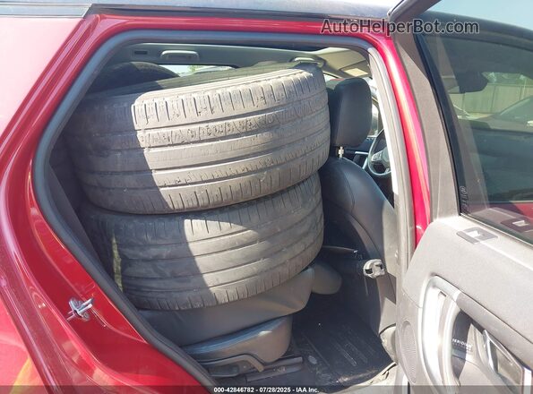 SALCR2SX5JH776080 2018 LAND ROVER DISCOVERY SPORT Red Vista de la etiqueta del VIN