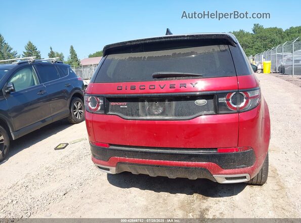 SALCR2SX5JH776080 2018 LAND ROVER DISCOVERY SPORT Red 