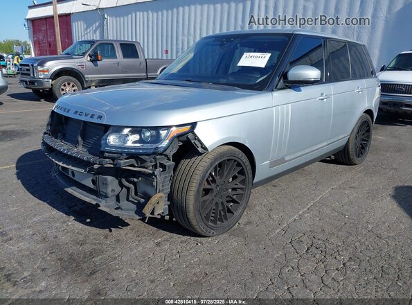 SALGR2FK4HA349363 2017 LAND ROVER RANGE ROVER Silver 
