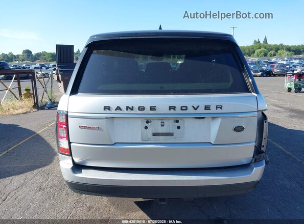 SALGR2FK4HA349363 2017 LAND ROVER RANGE ROVER Silver 