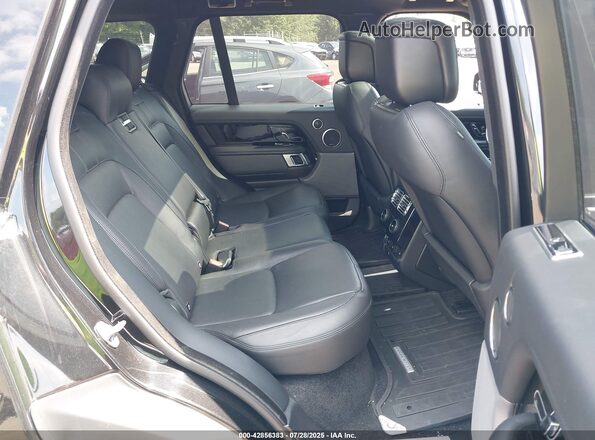 SALGS2RE0JA505236 2018 LAND ROVER RANGE ROVER Black VIN կոդի պիտակի տեսք