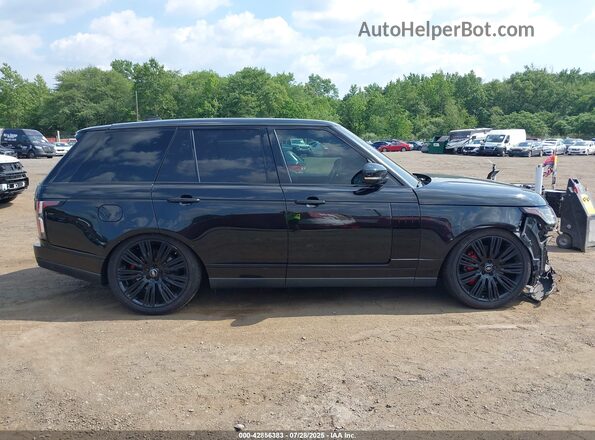 SALGS2RE0JA505236 2018 LAND ROVER RANGE ROVER Black Սալոնի հետևի տեսք