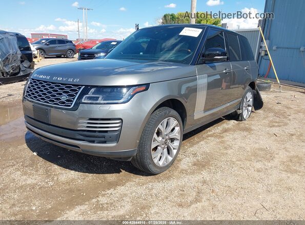 SALGV2SEXLA591367 2020 LAND ROVER RANGE ROVER Pewter Vista tres cuartos delantera izquierda