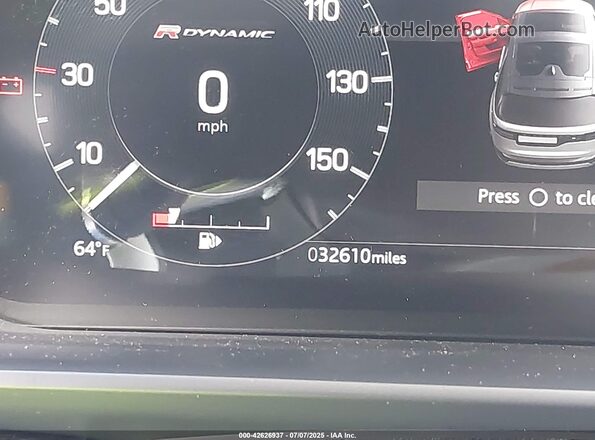 SALRT4RU5M2449575 2021 LAND ROVER DISCOVERY Gray 