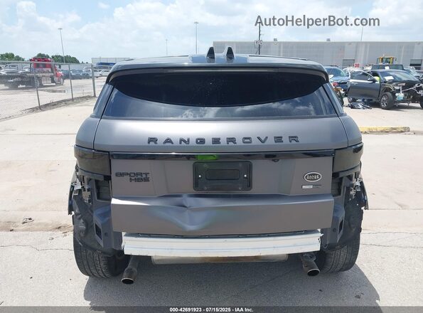 SALVP2BG1HH195877 2017 LAND ROVER RANGE ROVER EVOQUE Серый 