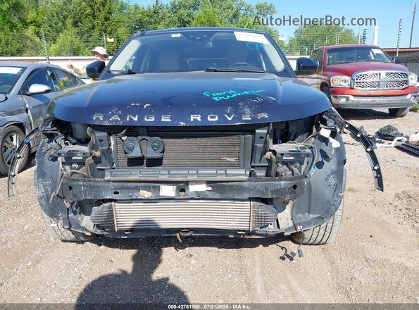 SALVP2BG7HH211452 2017 LAND ROVER RANGE ROVER EVOQUE Blue Vista interior trasera