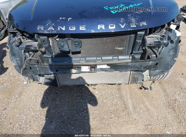 SALVP2BG7HH211452 2017 LAND ROVER RANGE ROVER EVOQUE Blue Vista frontal