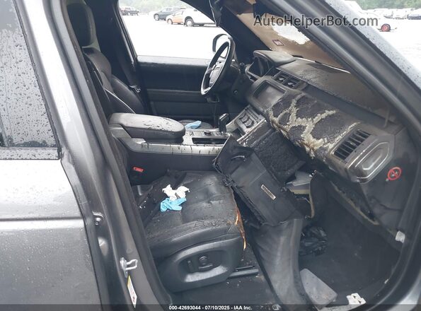 SALWG2FK8HA127703 2017 LAND ROVER RANGE ROVER SPORT Gray Front interior view