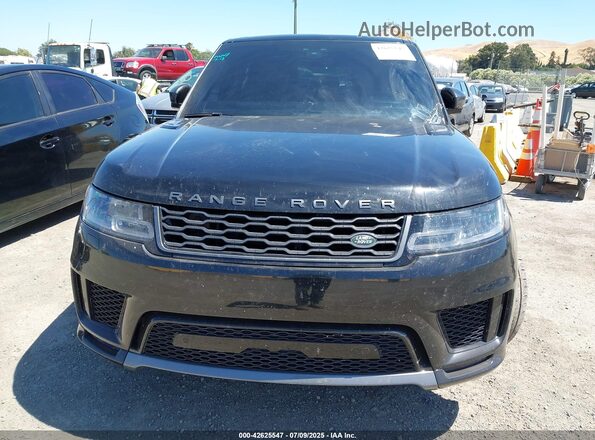 SALWR2SUXNA207369 2022 LAND ROVER RANGE ROVER SPORT Black Вид спереду