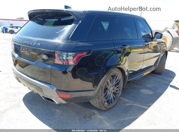 SALWR2SUXNA207369 2022 LAND ROVER RANGE ROVER SPORT Black Задня права чверть