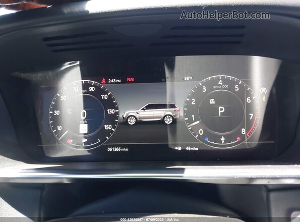 SALWR2SUXNA207369 2022 LAND ROVER RANGE ROVER SPORT Black Вид задніх сидінь