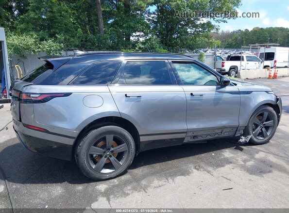 SALYK2EX4LA274274 2020 LAND ROVER RANGE ROVER VELAR Gray Vista interior trasera