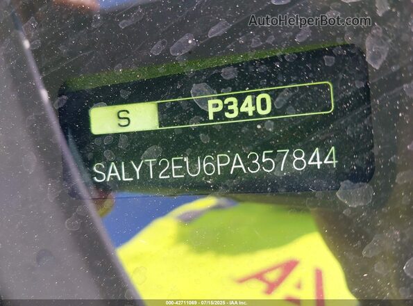 SALYT2EU6PA357844 2023 LAND ROVER RANGE ROVER VELAR White 