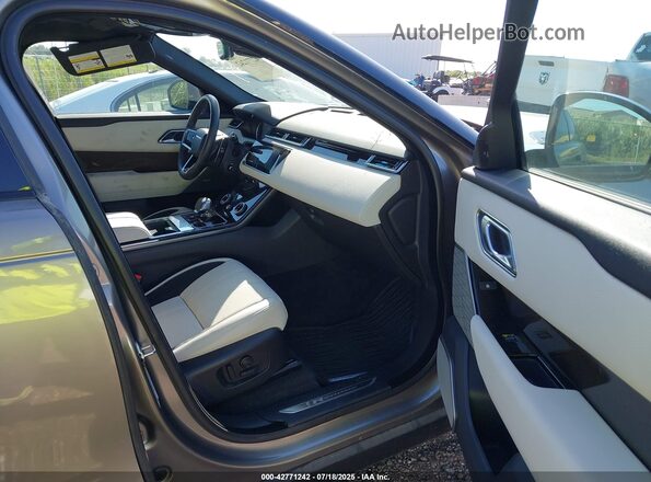 SALYT2EX7NA344091 2022 LAND ROVER RANGE ROVER VELAR Gray Vista interior delantera
