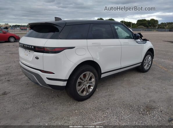 SALZJ2FX0MH126427 2021 LAND ROVER RANGE ROVER EVOQUE White Задня права чверть