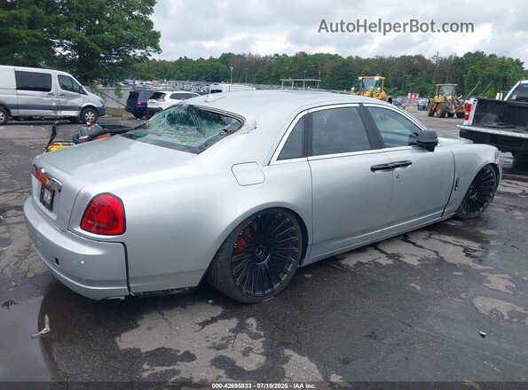 SCA664S59GUX53724 2016 ROLLS-ROYCE GHOST Silver Rear right