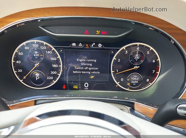 SCBBG6ZG0PC007016 2023 BENTLEY OTHER White უკანა სავარძლების ხედი