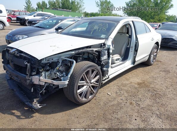 SCBBG6ZG0PC007016 2023 BENTLEY OTHER White წინა მარცხენა ხედი სამი მეოთხედიდან