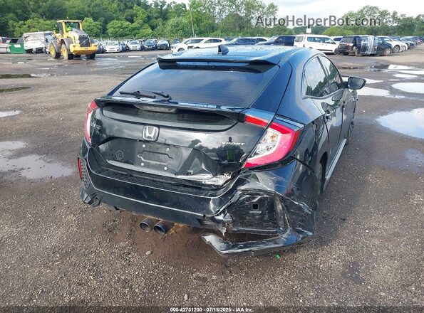 SHHFK7H43KU413621 2019 HONDA CIVIC Черный Вид спереди